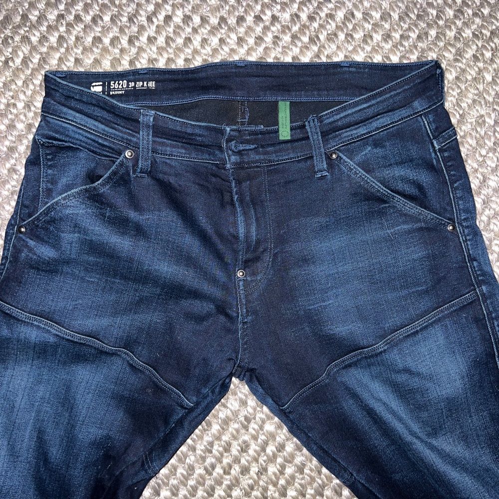 G-STAR RAW 5620 3D ZIP Knee size 34x 32 skinny